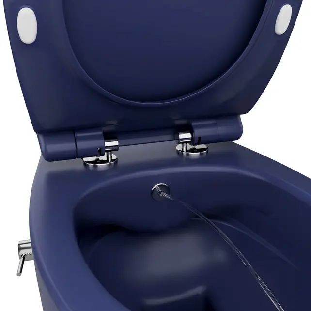 Geberit UP320 toiletset - ISVEA Hangend toilet met bidet Blauw