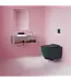 Geberit UP320 toiletset - ISVEA Hangend toilet met bidet Petrol Groen