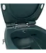 Geberit UP320 toiletset - ISVEA Hangend toilet met bidet Petrol Groen