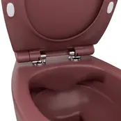 Geberit UP320 toiletset - ISVEA Bordeauxrood Hangend toilet