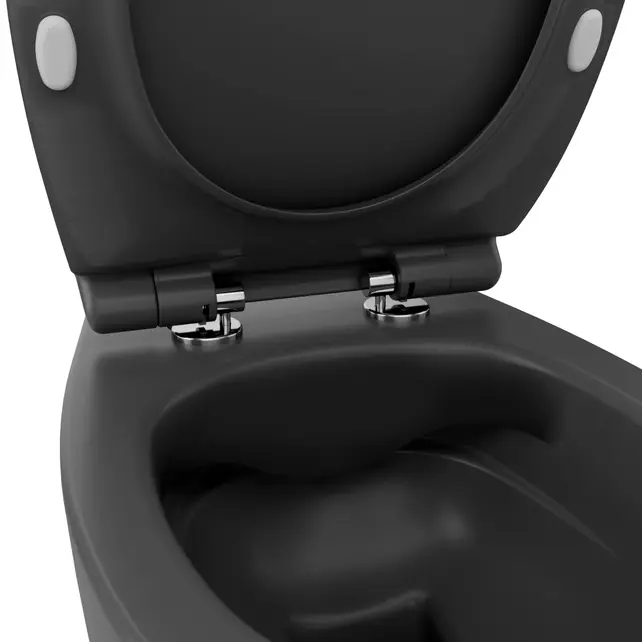 Geberit UP320 toiletset - ISVEA Antraciet Hangend toilet