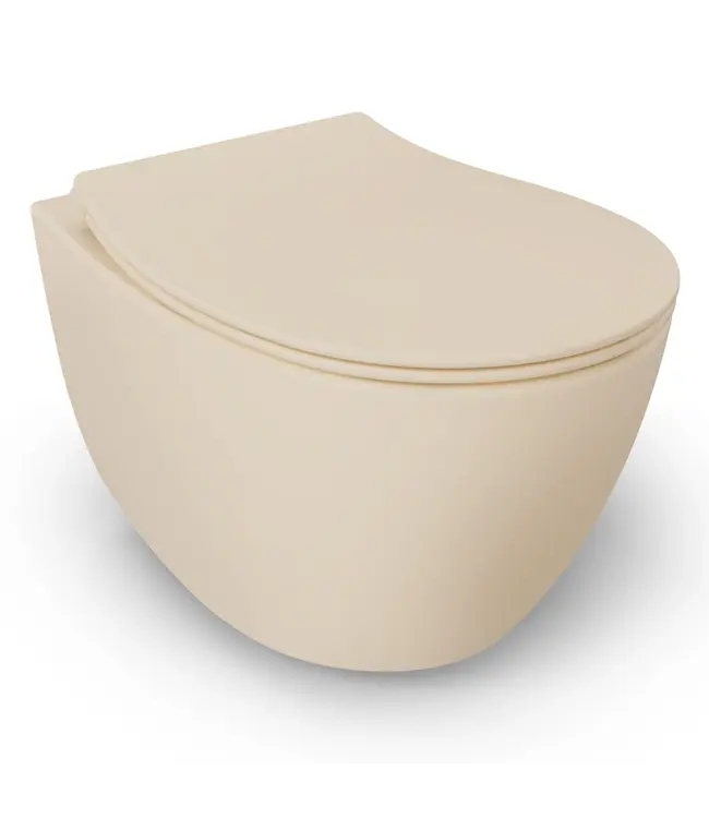 Geberit UP320 toiletset - ISVEA Ivoor Hangend toilet