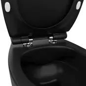 Geberit UP320 toiletset - ISVEA Mat Zwart Hangend toilet
