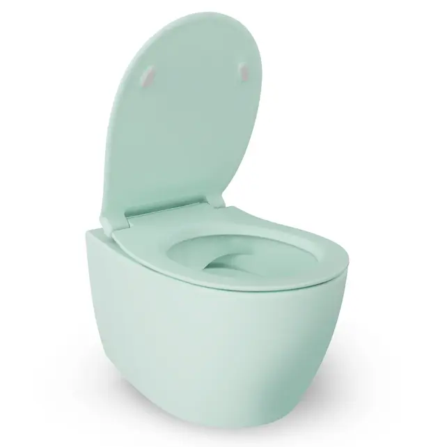 Geberit UP320 toiletset - ISVEA Mint Groen Hangend toilet