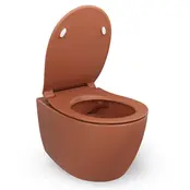 Geberit UP320 toiletset - ISVEA Terracotta Hangend toilet