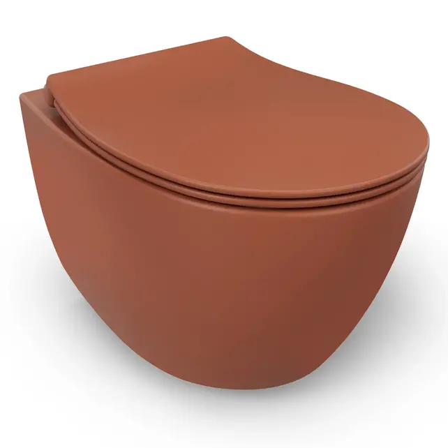 Geberit UP320 toiletset - ISVEA Terracotta Hangend toilet