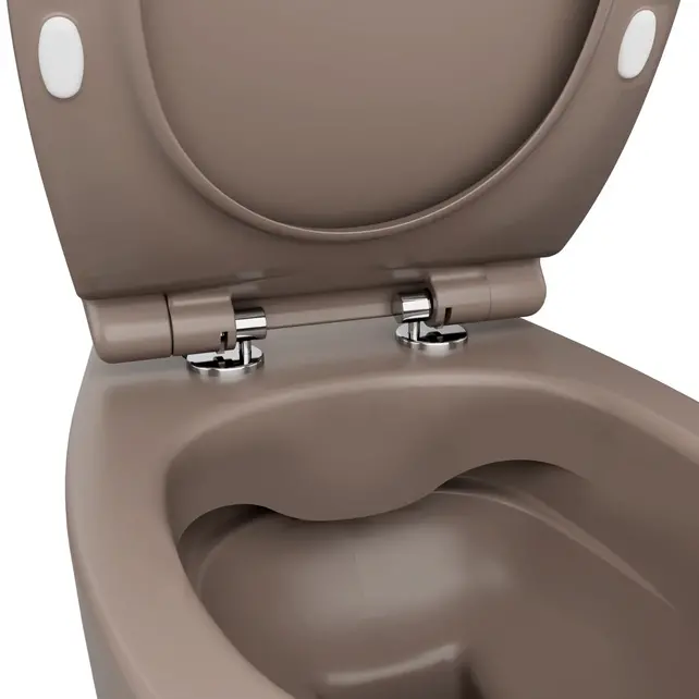 Geberit UP320 toiletset - ISVEA Mat Taupe Hangend toilet