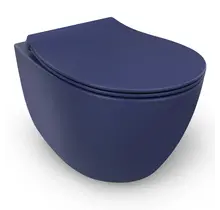 Hangtoilet Randloos Mat Blauw⎢Isvea Sentimenti NEO⎢excl. wc bril