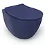 Isvea Hangtoilet Randloos Mat Blauw⎢Isvea Sentimenti NEO⎢excl. wc bril