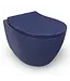Isvea Hangtoilet Randloos Mat Blauw⎢Isvea Sentimenti NEO⎢excl. wc bril
