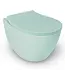Isvea Hangtoilet Randloos Mat Mint Groen⎢Isvea Sentimenti NEO⎢excl. wc bril