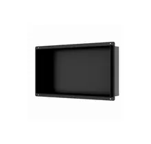 Inbouwnis Betegelbaar Tinca Mat Zwart 60x30x10cm