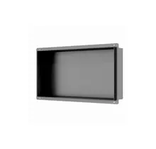 Inbouwnis Betegelbaar Tinca Gunmetal 60x30x10cm