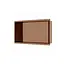 DutchLine Inbouwnis Betegelbaar Tinca Geborsteld Brons Koper 60x30x10cm