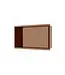 DutchLine Inbouwnis Betegelbaar Tinca Geborsteld Brons Koper 60x30x10cm