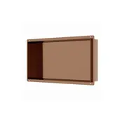 Inbouwnis Betegelbaar Tinca Geborsteld Brons Koper 60x30x7cm