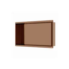 Inbouwnis Betegelbaar Tinca Geborsteld Brons Koper 60x30x7cm