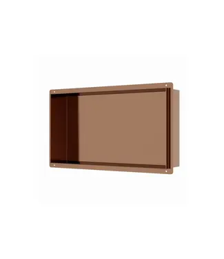 DutchLine Inbouwnis Betegelbaar Tinca Geborsteld Brons Koper 60x30x7cm
