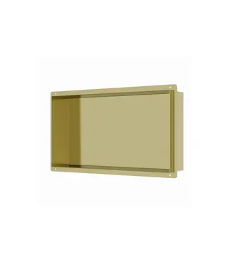 DutchLine Inbouwnis Betegelbaar Tinca Geborsteld Messing Goud 60x30x7cm