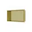 DutchLine Inbouwnis Betegelbaar Tinca Geborsteld Messing Goud 60x30x7cm