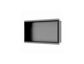 Inbouwnis Betegelbaar Tinca Gunmetal 60x30x7cm
