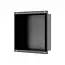 DutchLine Inbouwnis Betegelbaar Tinca Gunmetal 30x30x7cm