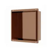 Inbouwnis Betegelbaar Tinca Geborsteld Brons koper 30x30x10cm