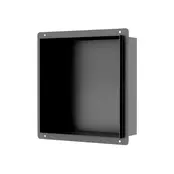 Inbouwnis Betegelbaar Tinca Gunmetal 30x30x10cm