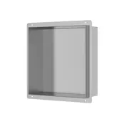 Inbouwnis Betegelbaar Tinca RVS 30x30x10cm