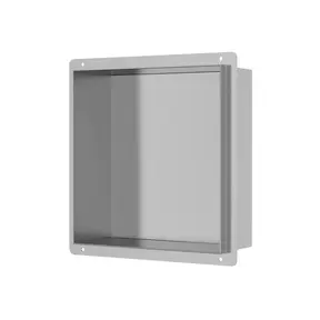 Inbouwnis Betegelbaar Tinca RVS 30x30x10cm