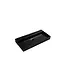 Wastafel Tight 100x47x15cm Mat Zwart zonder kraangat – Keramisch