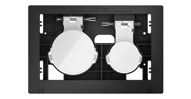 TECEloop Bedieningspaneel – Modulair Bedieningselement Mat Wit toetsen