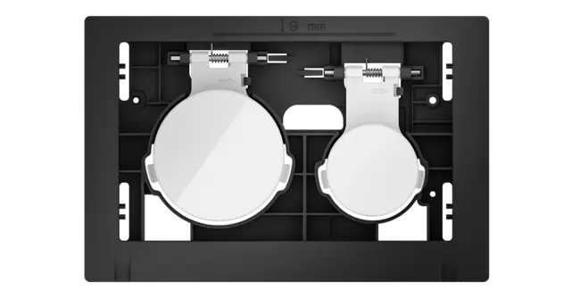 TECEloop Bedieningspaneel – Modulair Bedieningselement Mat Wit toetsen antibacterieel