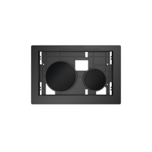 TECEloop Bedieningspaneel – Modulair Bedieningselement Zwart toetsen