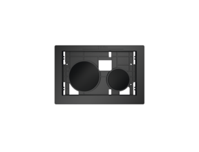 TECEloop Bedieningspaneel – Modulair Bedieningselement Mat Zwart toetsen