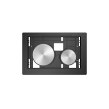 TECEloop Bedieningspaneel – Modulair Bedieningselement Geborsteld RVS toetsen