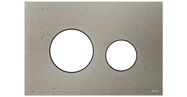 TECEloop Frontplaat Licht Beton - 9240614 voor Modulair Systeem Bedieningselement