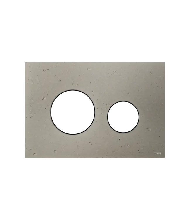 TECEloop Frontplaat Licht Beton - 9240614 voor Modulair Systeem Bedieningselement