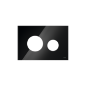 TECEloop Frontplaat Zwart Glas - 9240674 voor Modulair Systeem Bedieningselement