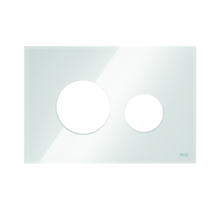 TECEloop Frontplaat Wit Glas - 9240671 voor Modulair Systeem Bedieningselement