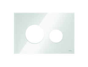 TECEloop Frontplaat Wit Glas - 9240671 voor Modulair Systeem Bedieningselement