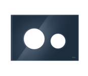 TECEloop Frontplaat Nachtblauw Glas - 9240615 voor Modulair Systeem Bedieningselement