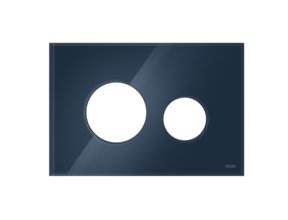 TECEloop Frontplaat Nachtblauw Glas - 9240615 voor Modulair Systeem Bedieningselement