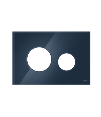 TECE TECEloop Frontplaat Nachtblauw Glas - 9240615 voor Modulair Systeem Bedieningselement