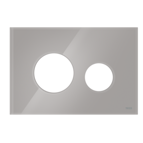 TECEloop Frontplaat Glas Titanium - 9240616 voor Modulair Systeem Bedieningselement