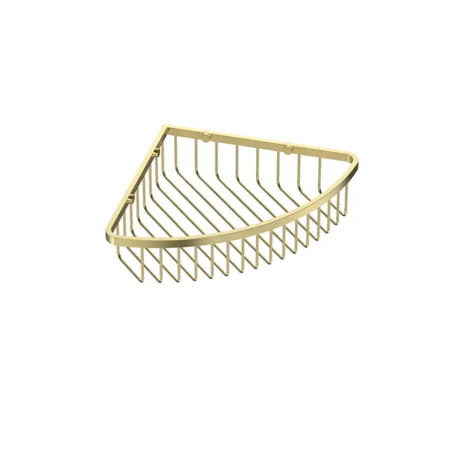 Doucherek Drucian Metaal Geborsteld Messing / Goud 23x23cm