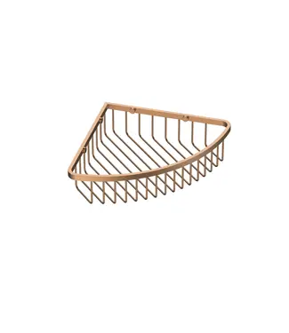 DutchLine Doucherek Drucian Metaal Geborsteld Brons Koper 23x23cm