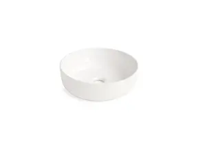 Waskom Rond Acamar Glans Wit 41x41x13cm Keramiek