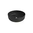 DutchLine Waskom Rond Acamar Mat Zwart 41x41x13cm Keramiek