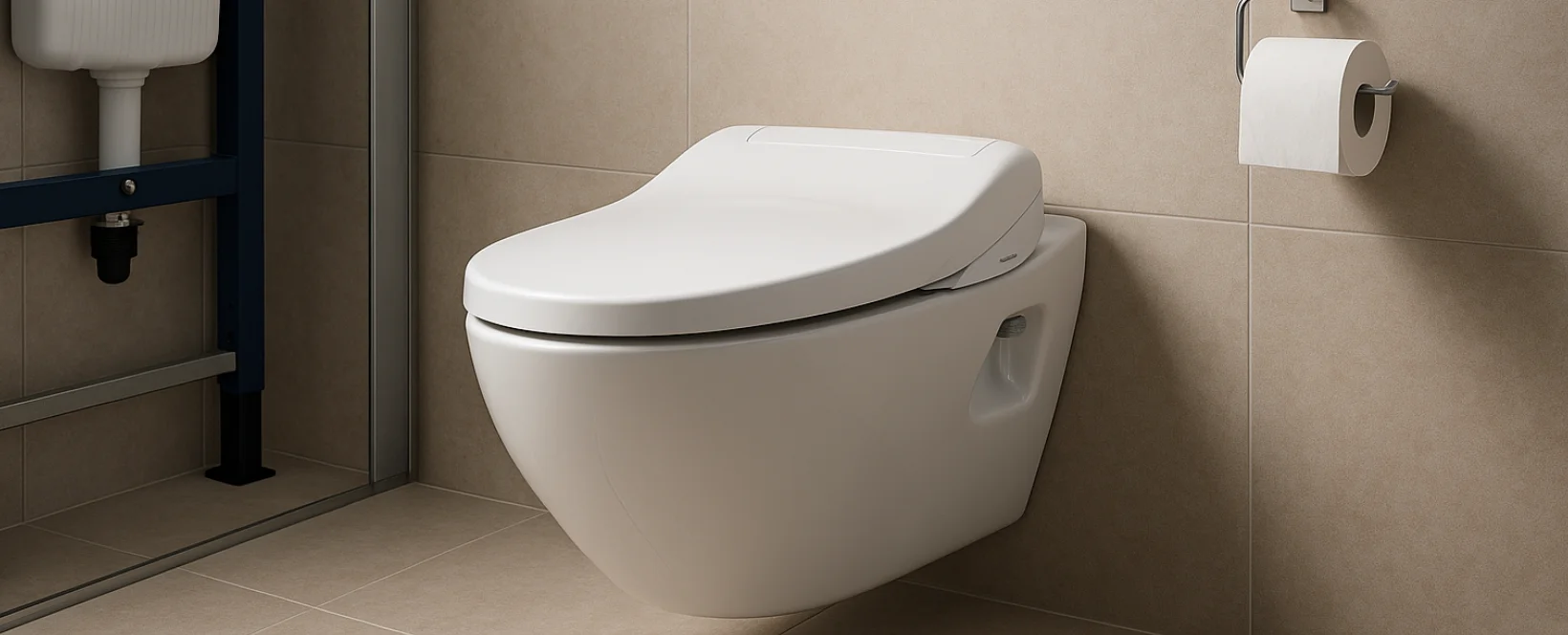 Wat vraagt een AquaClean toilet van het reservoir